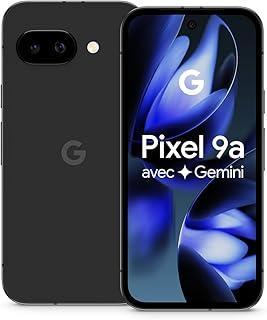 Google Pixel 9a – Smartphone Android débloqué avec Appareil Photo IA, Batterie Longue durée et sécurité Robuste – Noir Volcanique, 128GB
