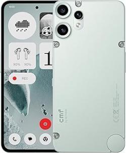 CMF Phone 2 Pro 128GB – Smartphone 5G avec Appareil Photo 50MP et Zoom 20x, écran AMOLED FHD+ 6,77" à 120Hz, Batterie 5000mAh et Nothing OS 3.2 – Vert Clair