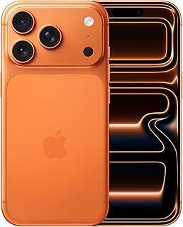 Apple iPhone 17 Pro 256 Go : Écran 6,3 pouces avec ProMotion jusqu’à 120 Hz, Puce A19 Pro, Autonomie prodigieuse, Système caméra Pro Fusion avec caméra avant Center Stage ; Orange cosmique
