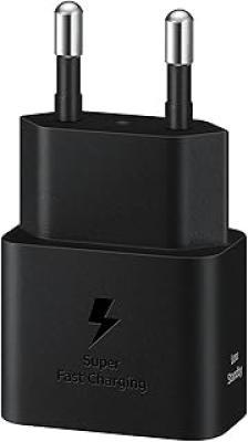 Chargeur pour téléphone Mobile Samsung Chargeur Secteur 25W avec Cable USBC Noir