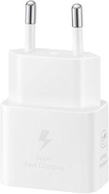 Samsung Chargeur Secteur Rapide 25W USB C sans câble Blanc